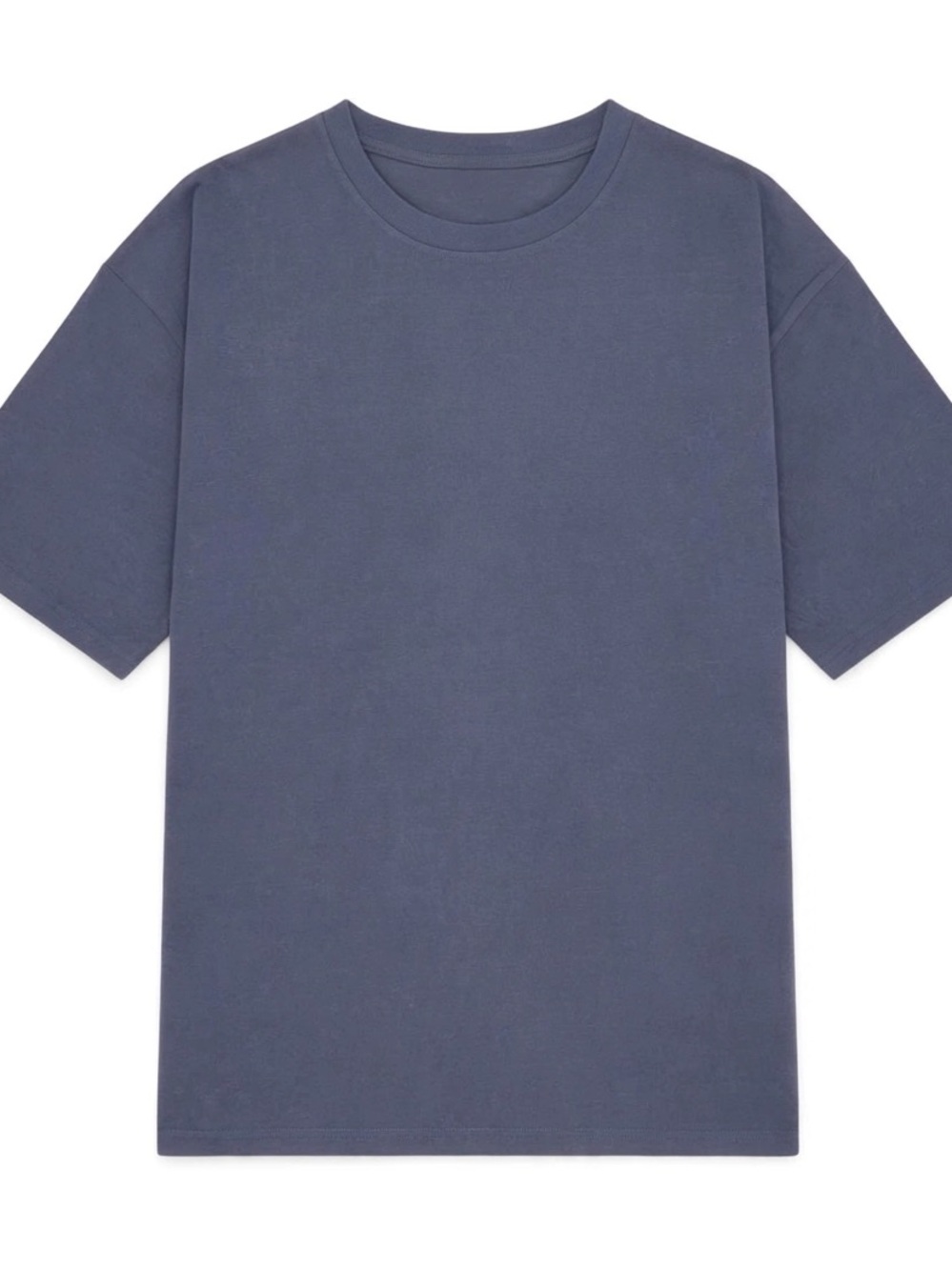 Blu rock men’s oversized t-shirt new color dark gray size 2XL